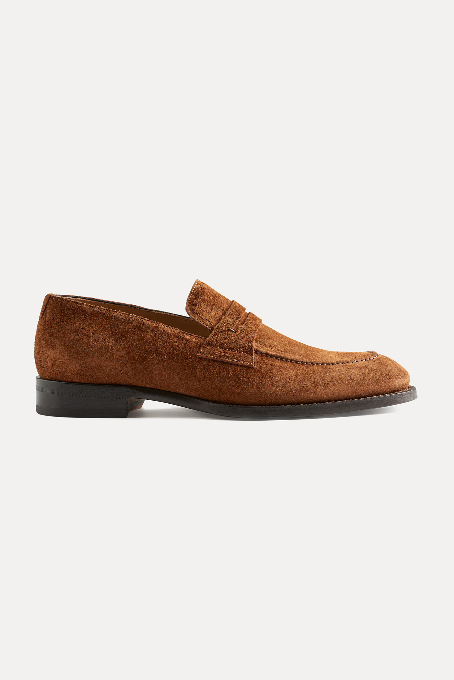 ★ROH SEOUL★ Custom madeSoffy penny loafer Suede Brownie br ROH SEOUL STORE - Soffy penny loafer Suede Black - ROH SEOUL